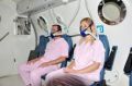 Maski oddechowe do medycznych komór hiperbarycznych